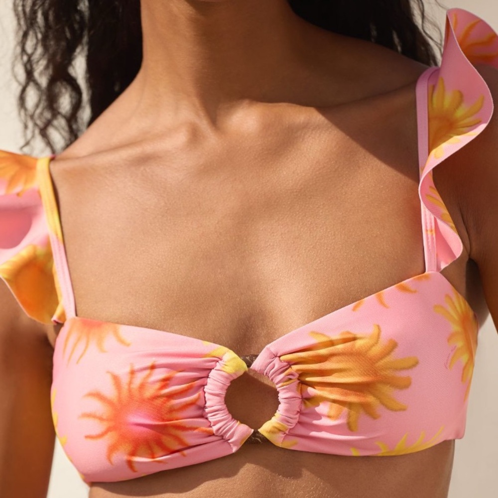 FARM RIO 2 Piece Bikini Top & Bottom Women’s Size Medium - Sun Swim Design - New - Picture 2 of 10